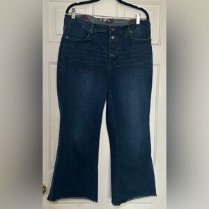 Frye and Co. Women's Jeans Button Front‎ Boot Cut 18W x 26